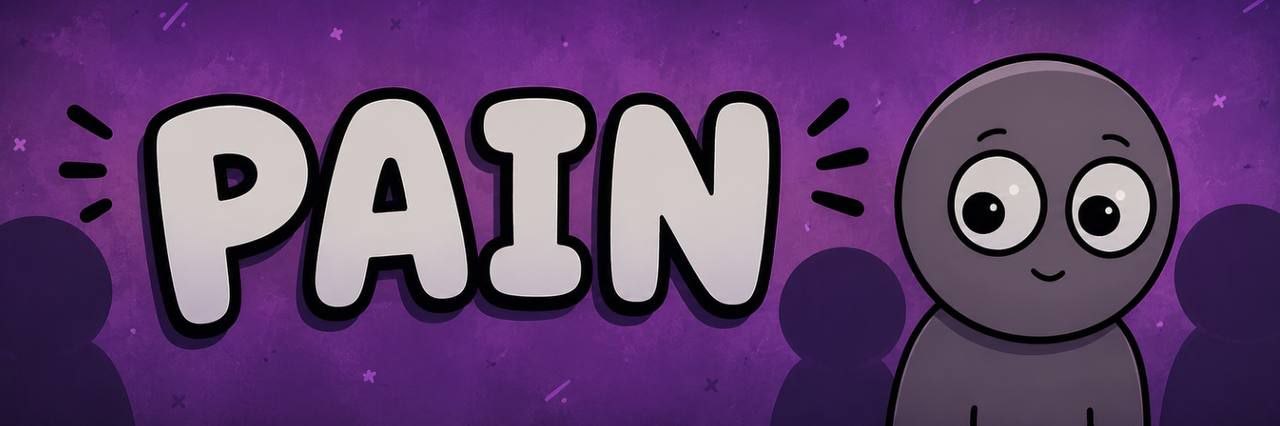 PAIN banner